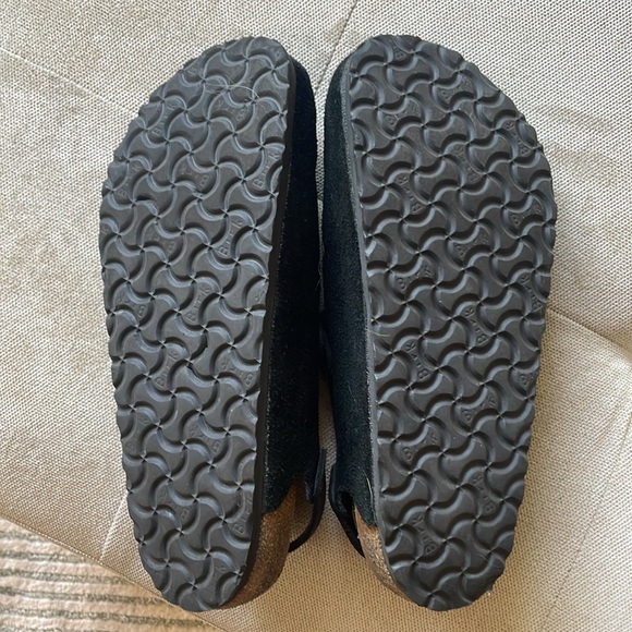 Birkenstock Men\'s Black Suede Clogs main image 4